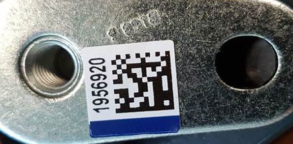 Etiquette d'identification DataMatrix