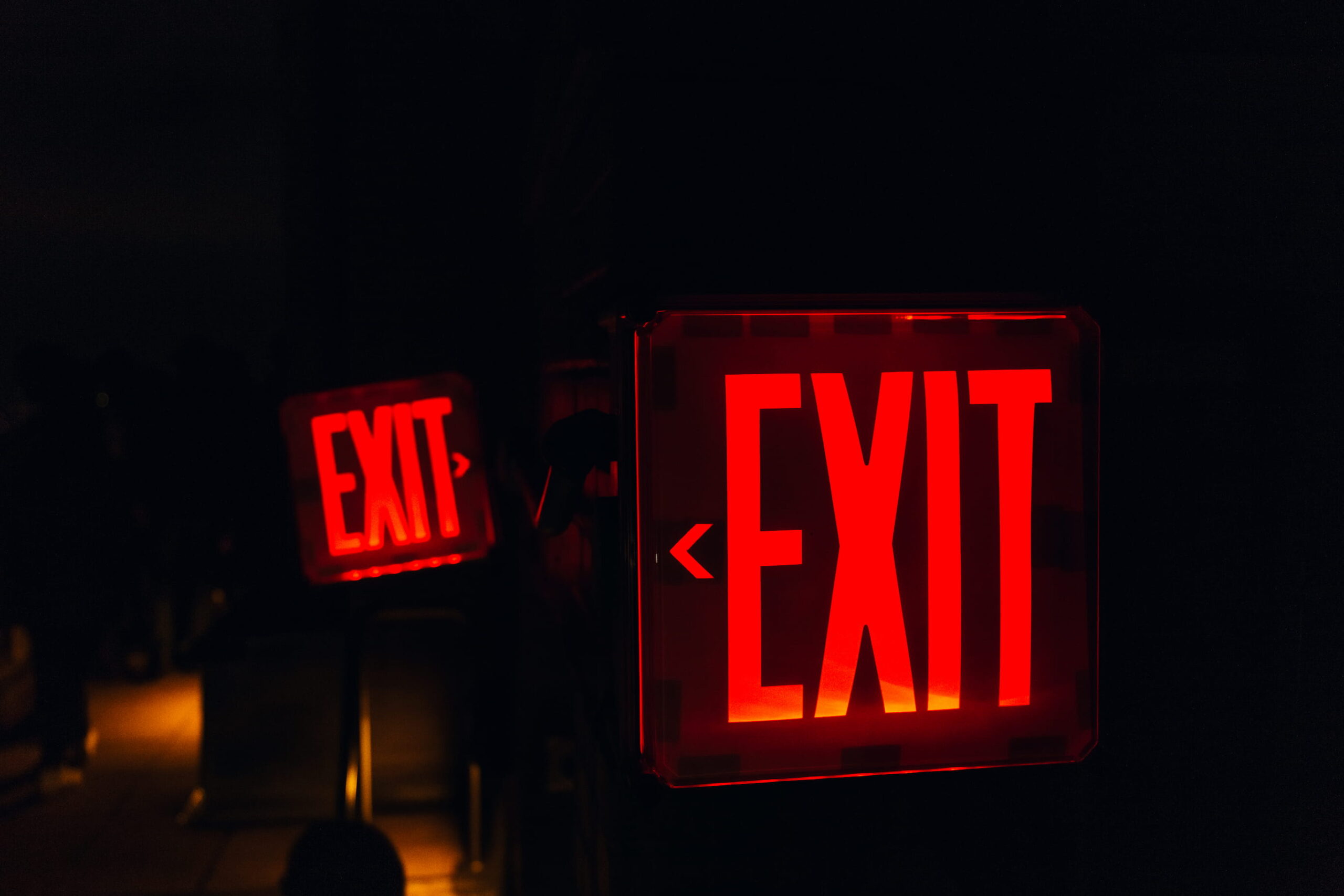 Signalétique sécuritaire électroluminescente